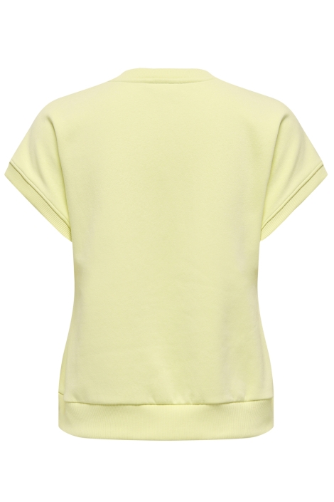 Only gele dames sweater | Achteraanzicht