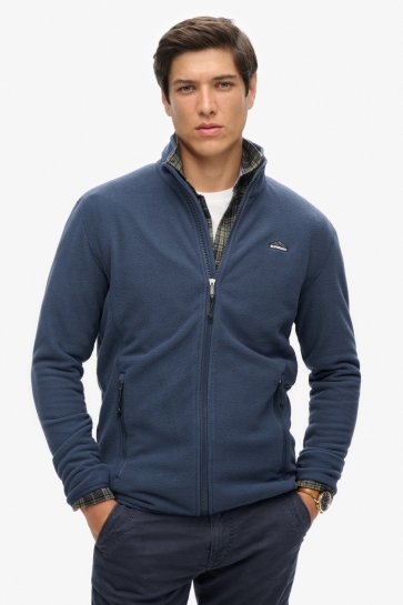 Superdry Vest POLAR FLEECE FULL ZIP M2014195A LAUREN NAVY