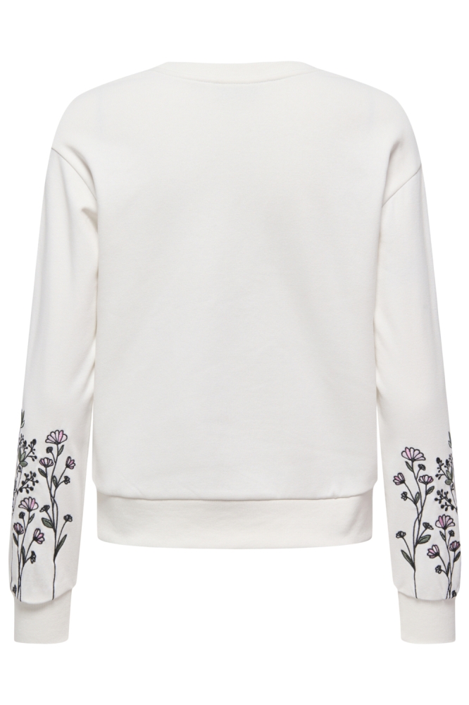 Jacqueline de Yong witte dames sweater | 