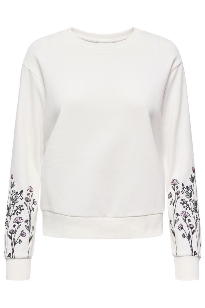 Jacqueline de Yong witte dames sweater | 