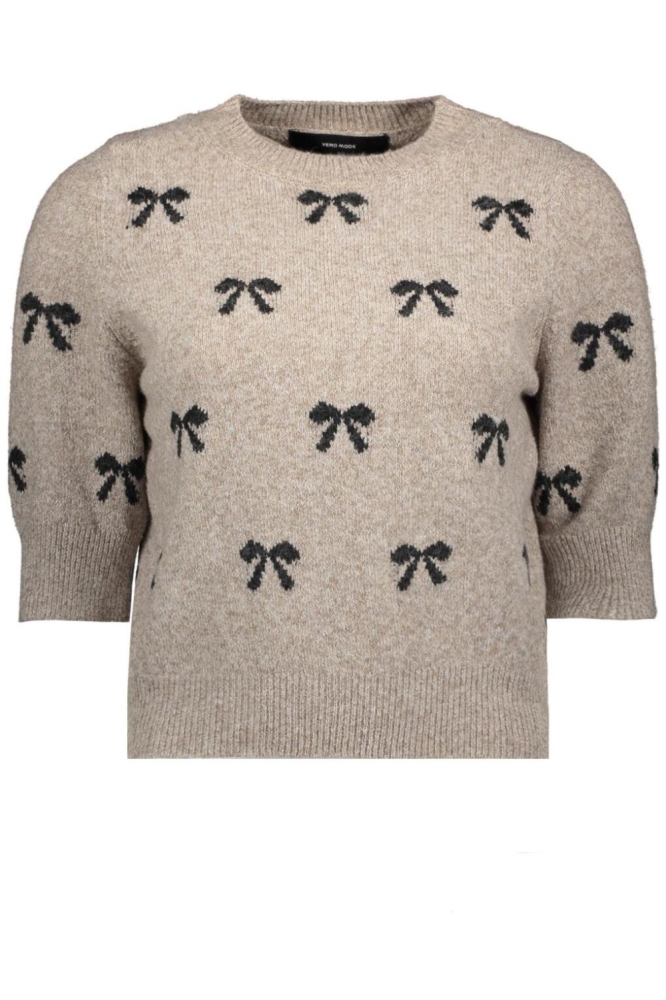 Vero Moda beige dames trui | Vooraanzicht