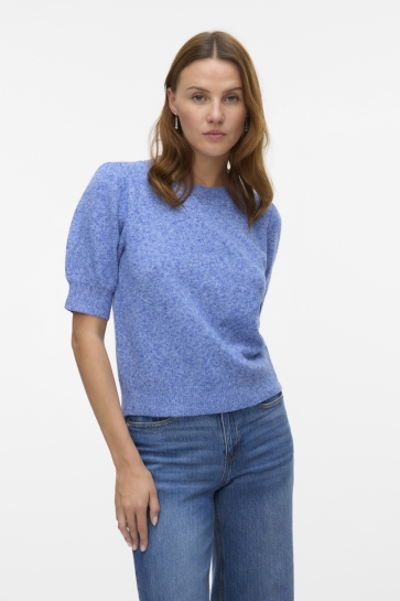 Vero Moda Trui VMDOFFY 2/4 O-NECK PULLOVER GA NOOS 10278313 Surf the web/MWLANG