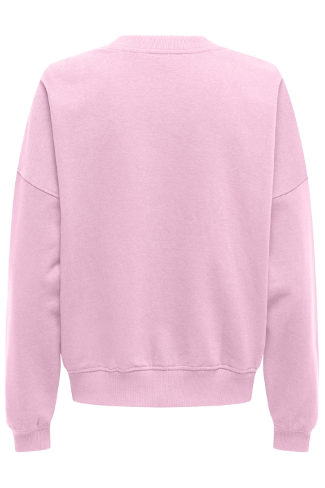 Jacqueline de Yong roze dames sweater | Achteraanzicht