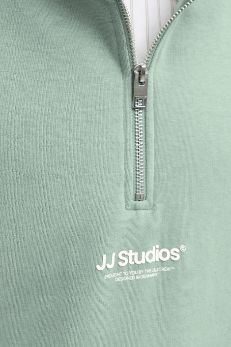 Jack & Jones groene heren sweater | Kleurstaal