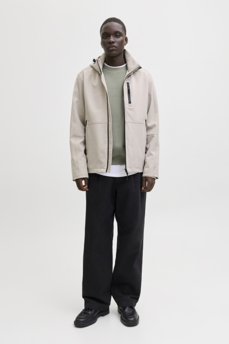 Jack & Jones groene heren sweater | Model