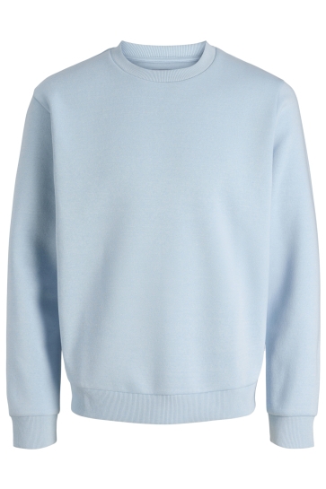 Jack & Jones JJEBRADLEY SWEAT CREW NOOS 12249341 CELESTIAL BLUE
