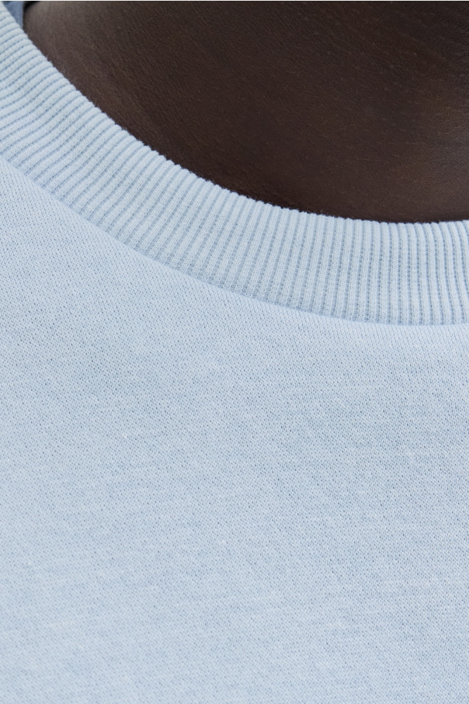 Jack & Jones blauwe heren trui | Close up