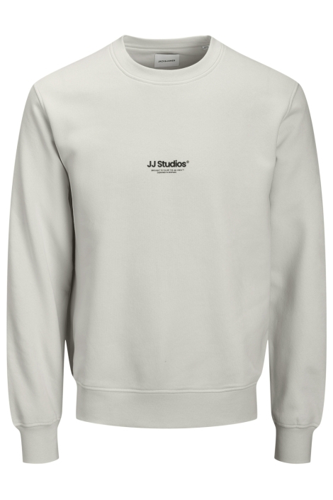 Jack & Jones beige heren sweater | Vooraanzicht