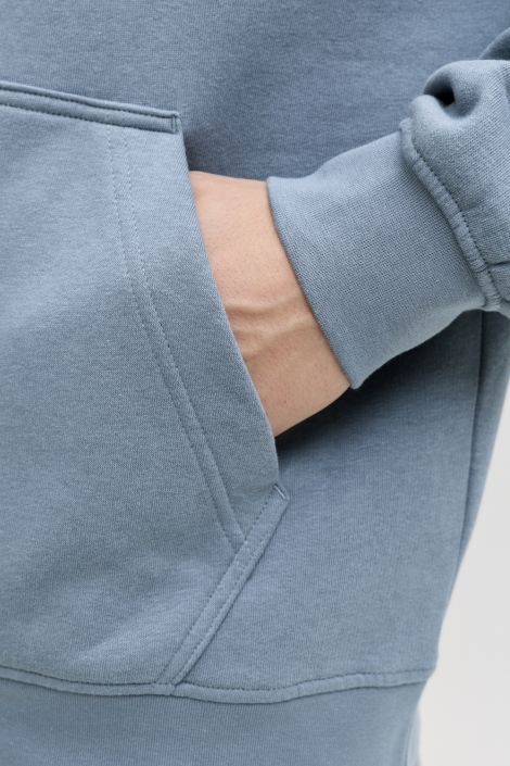 Jack & Jones blauwe heren sweater | Close up