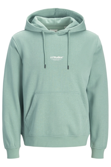 Jack & Jones JJESOHO SWEAT HOOD NOOS 12278789 MINERAL BLUE