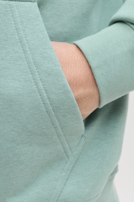 Jack & Jones groene heren sweater | Close up