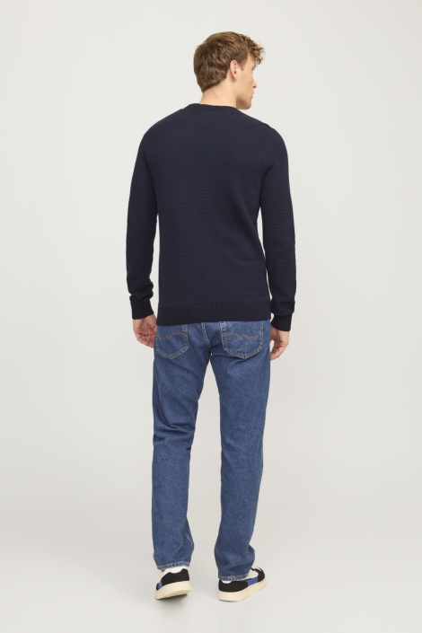 Jack & Jones blauwe heren trui | Model