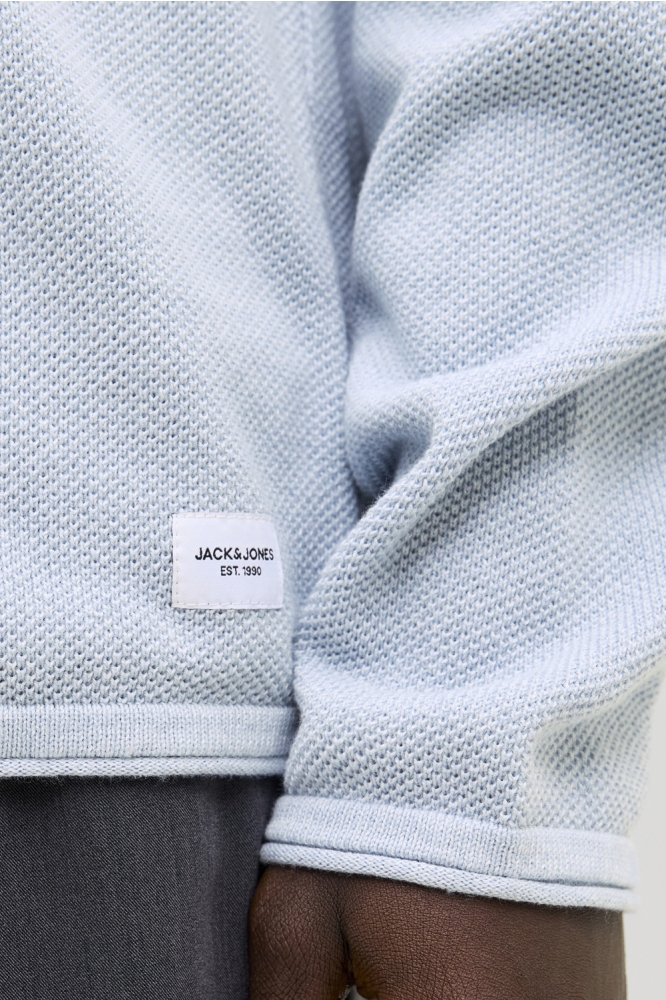 Jack & Jones blauwe heren trui | Kleurstaal