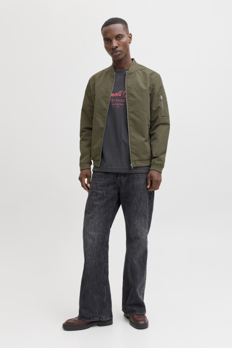 Jack & Jones groene heren jas | Model