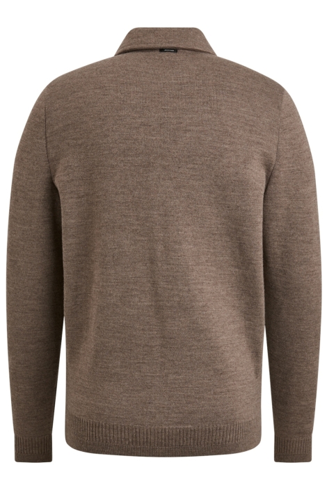 Vanguard bruine heren vest | Achteraanzicht