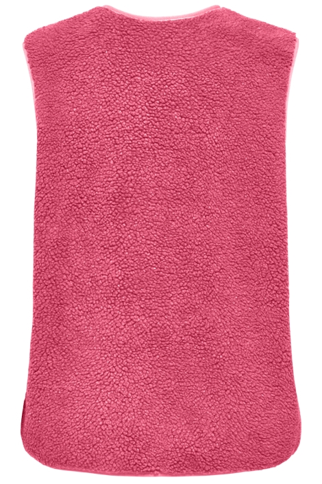 Only roze dames gilet | Achteraanzicht