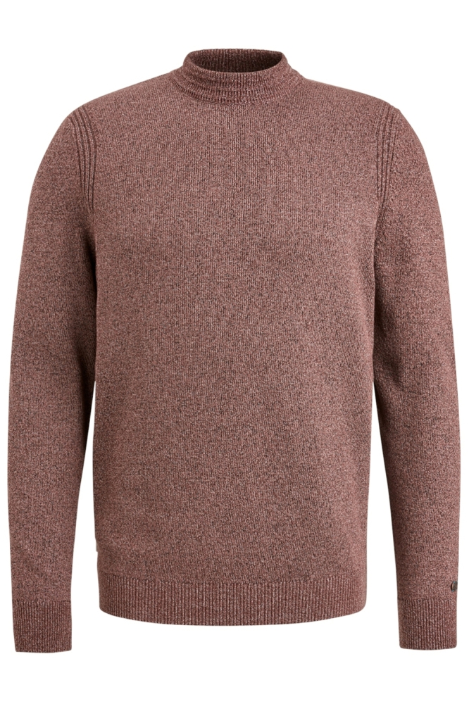 Cast Iron bruine heren trui | Vooraanzicht