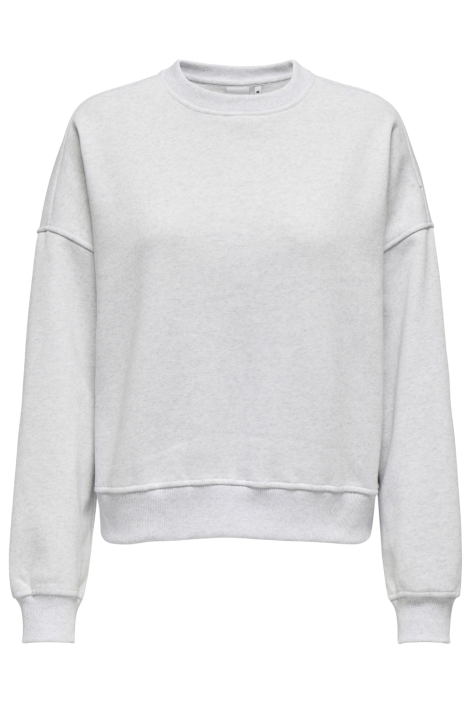 Only grijze dames sweater | Vooraanzicht