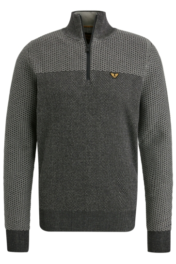 PME legend Trui GEBREIDE TRUI MET RITS PKW2310314 9139
