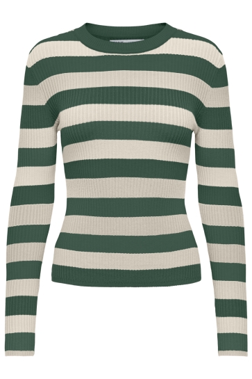 Only Trui ONLLOUISA LS PULLOVER KNT 15344579 Pineneedle/Birch Bloc