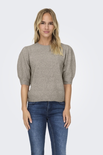 Only Trui ONLRICA LIFE 2/4 PULLOVER KNT NOOS 15318551 Leafless Tree/W. Melange