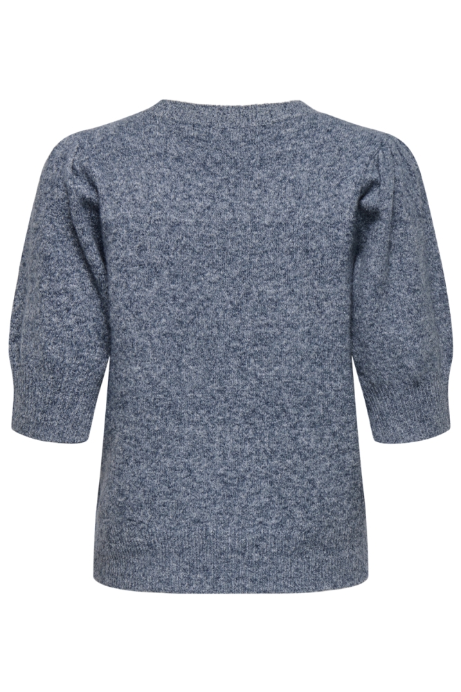 Only blauwe dames trui | Achteraanzicht