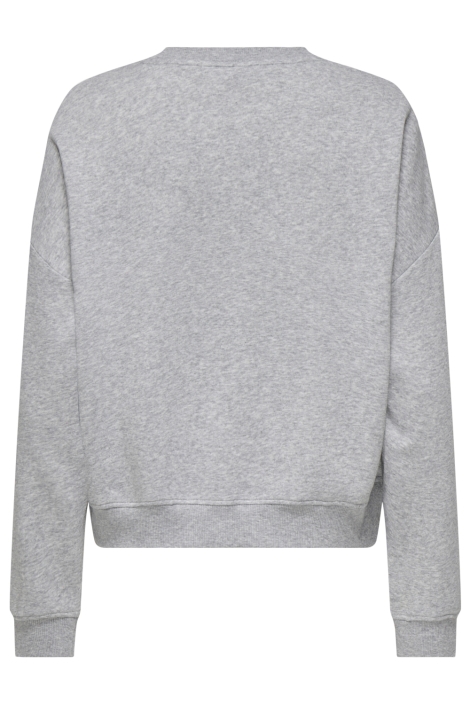 Only grijze dames sweater | Achteraanzicht