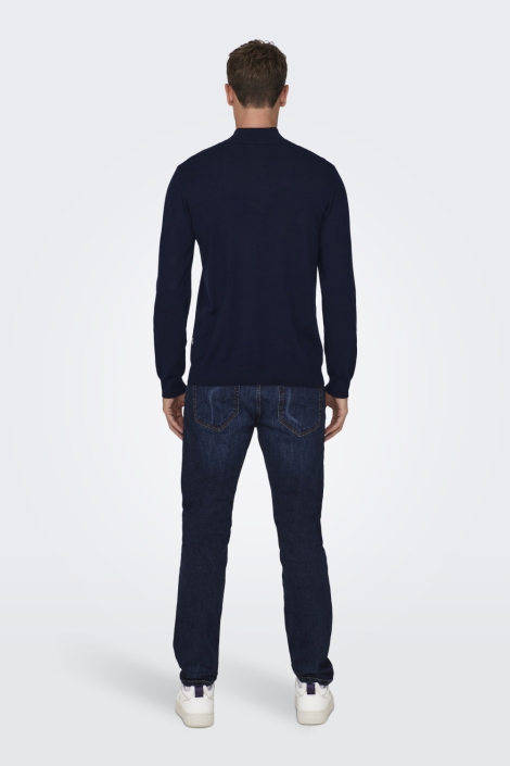 Only & Sons blauwe heren trui | Model