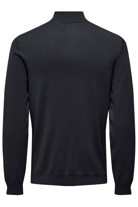 Only & Sons blauwe heren trui | Achteraanzicht