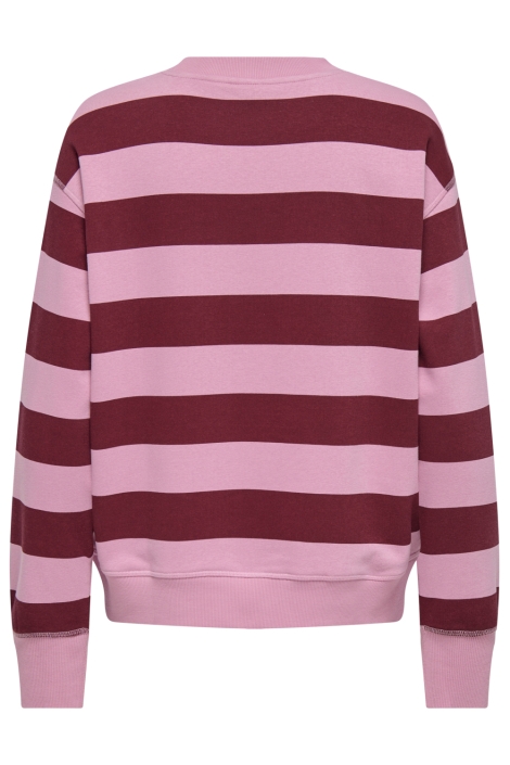 Jacqueline de Yong roze dames sweater | Achteraanzicht