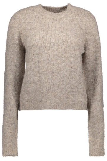 Vero Moda Trui VMNOVAH LS O-NECK PULLOVER GA NOOS 10320495 FOSSIL/MELANGE