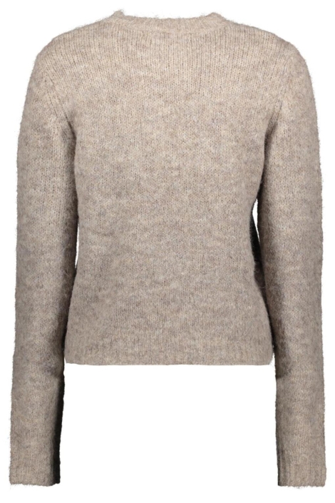 Vero Moda camel dames trui | Achteraanzicht