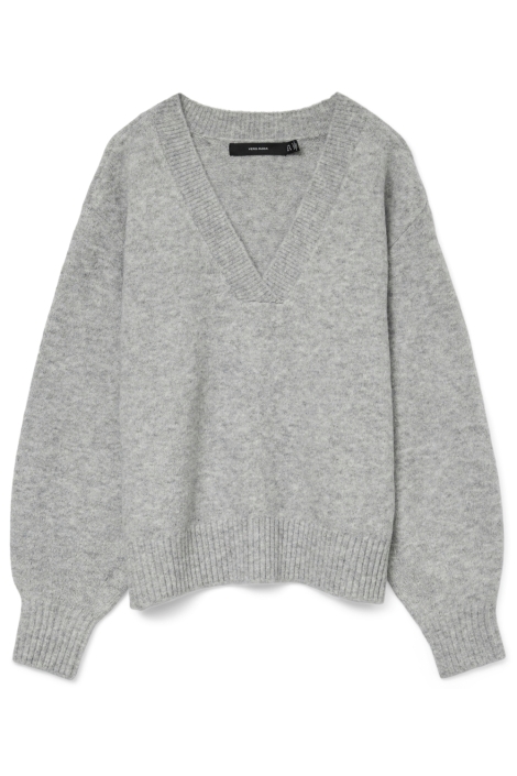 Vero Moda grijze dames trui | Vooraanzicht