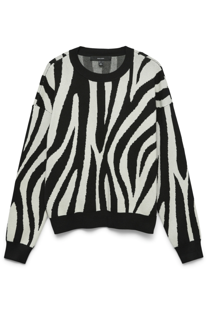 Vero Moda ecru dames trui | Vooraanzicht