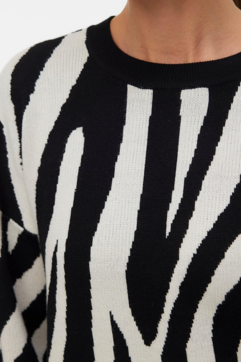 Vero Moda ecru dames trui | Close up