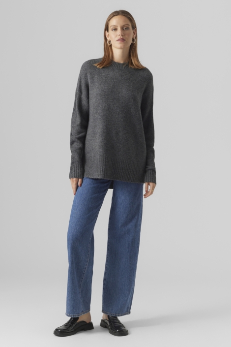 Vero Moda grijze dames trui | Model