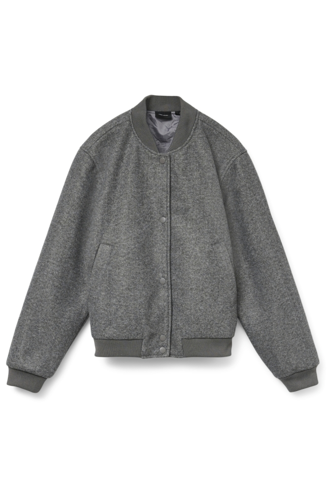 Vero Moda grijze dames jas | Vooraanzicht