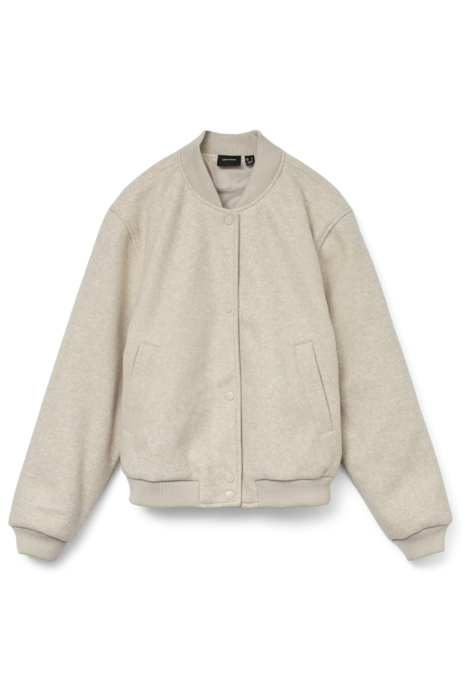 Vero Moda beige dames jas | Vooraanzicht