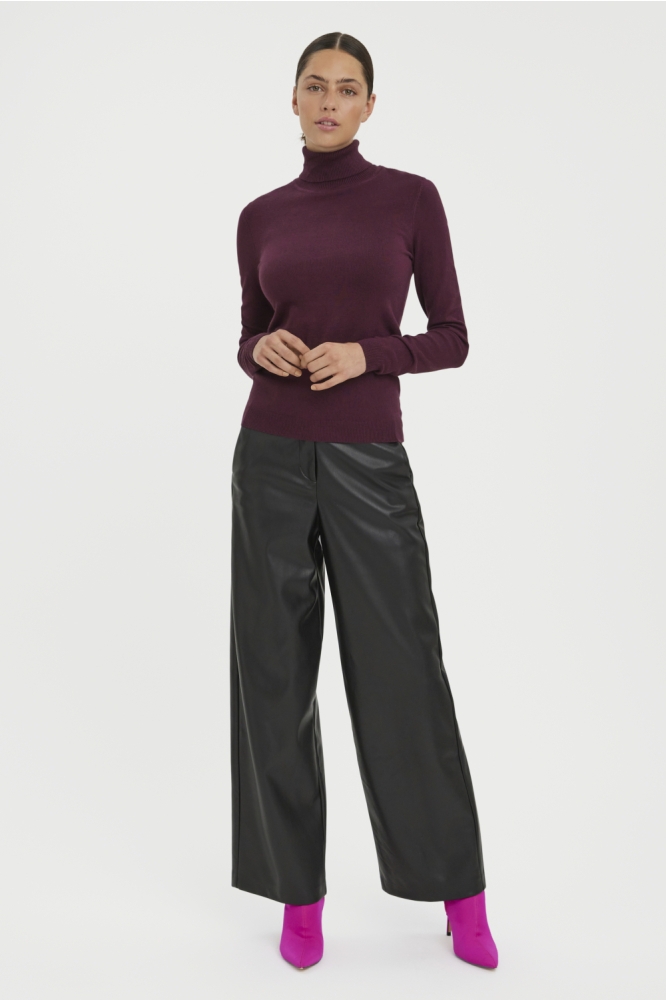 Vero Moda bordeaux dames trui | Model
