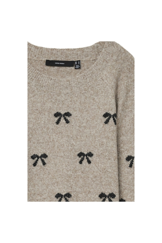 Vero Moda beige dames trui | Close up