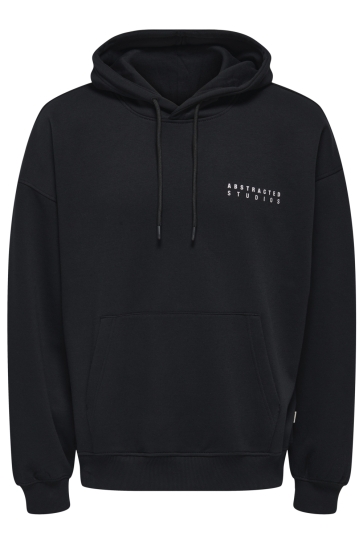 Only & Sons Trui ONSGALLERY VTG HOODIE 22035621 BLACK/LOST CITIES
