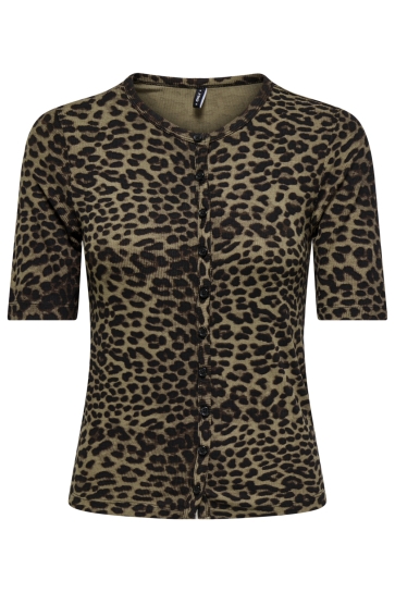 Only Blouse ONLNORA S/S CARDIGAN CS JRS 15370932 TOASTED COCONUT/NORA LEO