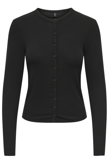 Only ONLNORA L/S CARDIGAN CS JRS 15370900 Black