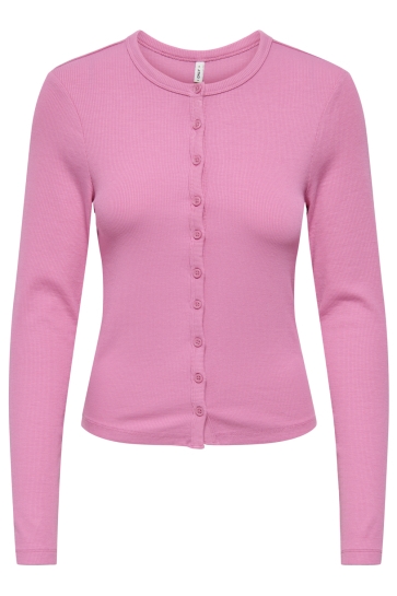 Only ONLNORA L/S CARDIGAN CS JRS 15370900 Wild Orchid