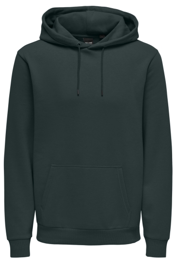 Only & Sons Trui ONSCERES HOODIE SWEAT NOOS 22018685 DARKEST SPRUCE