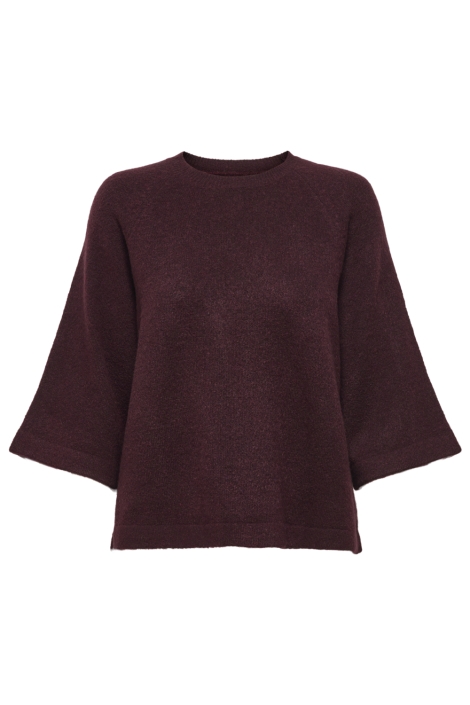 Only bordeaux dames trui | Vooraanzicht