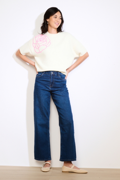 LolaLiza witte dames trui | Model