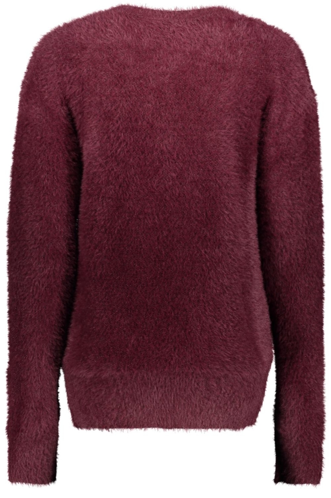 Zoso bordeaux dames trui | Achteraanzicht