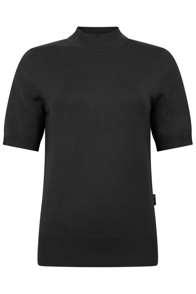 Zoso zwarte dames t-shirt | Vooraanzicht