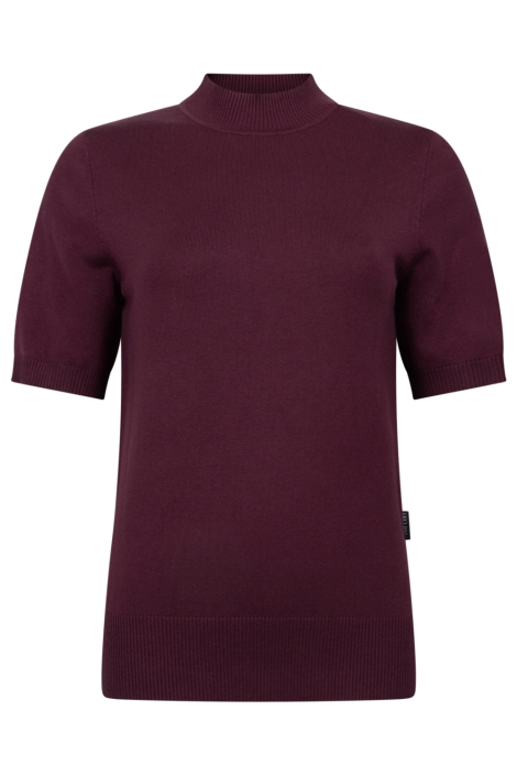 Zoso bordeaux dames t-shirt | Vooraanzicht